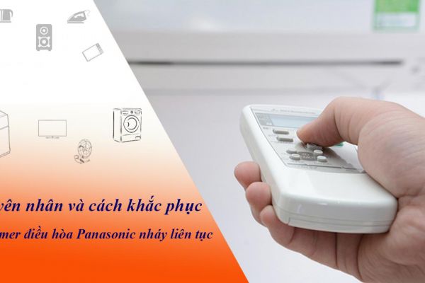 Nguyên nhân và cách khắc phục đèn timer điều hòa Panasonic nháy liên tục